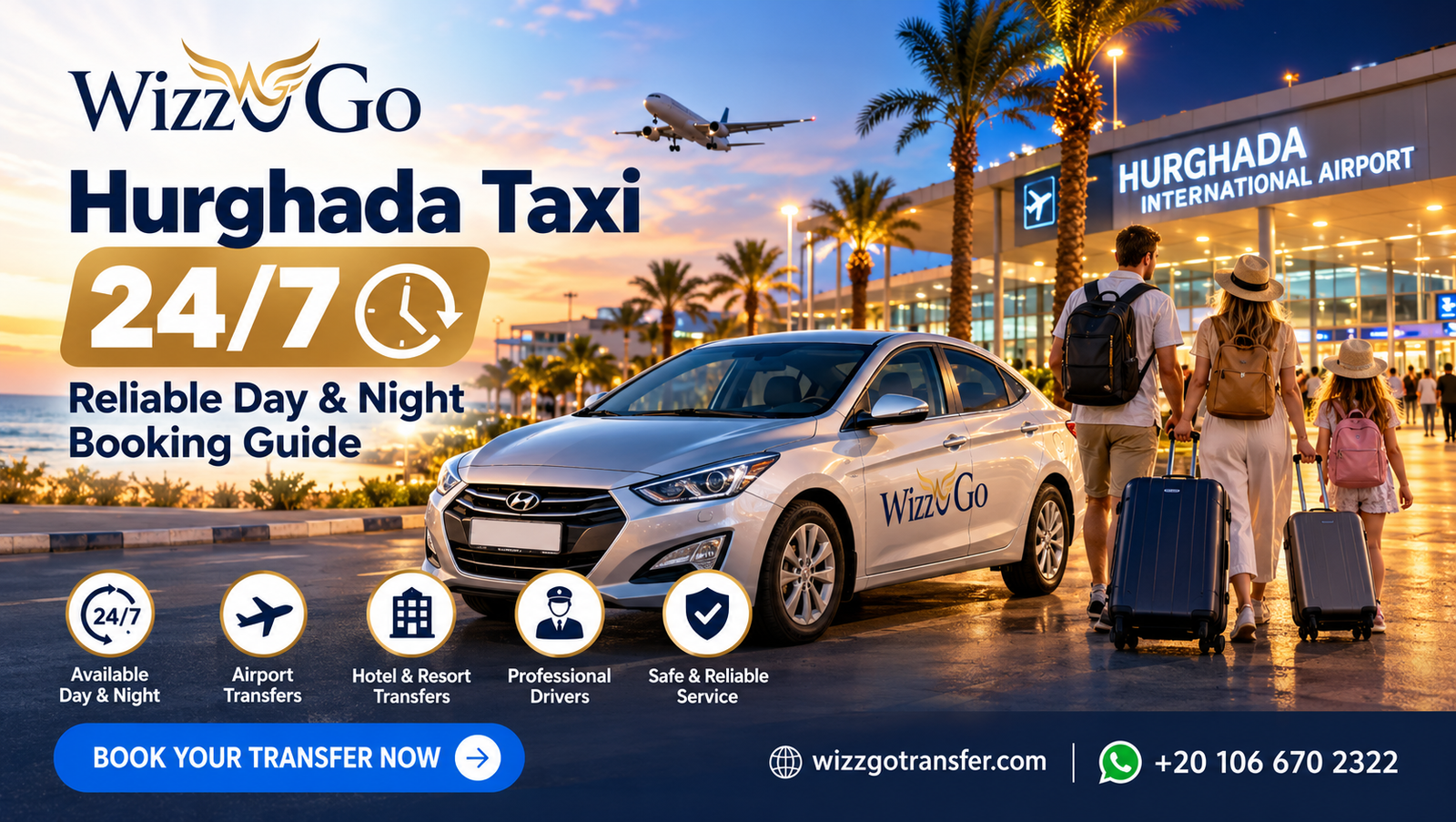 Hurghada Taxi 24/7 private transfer