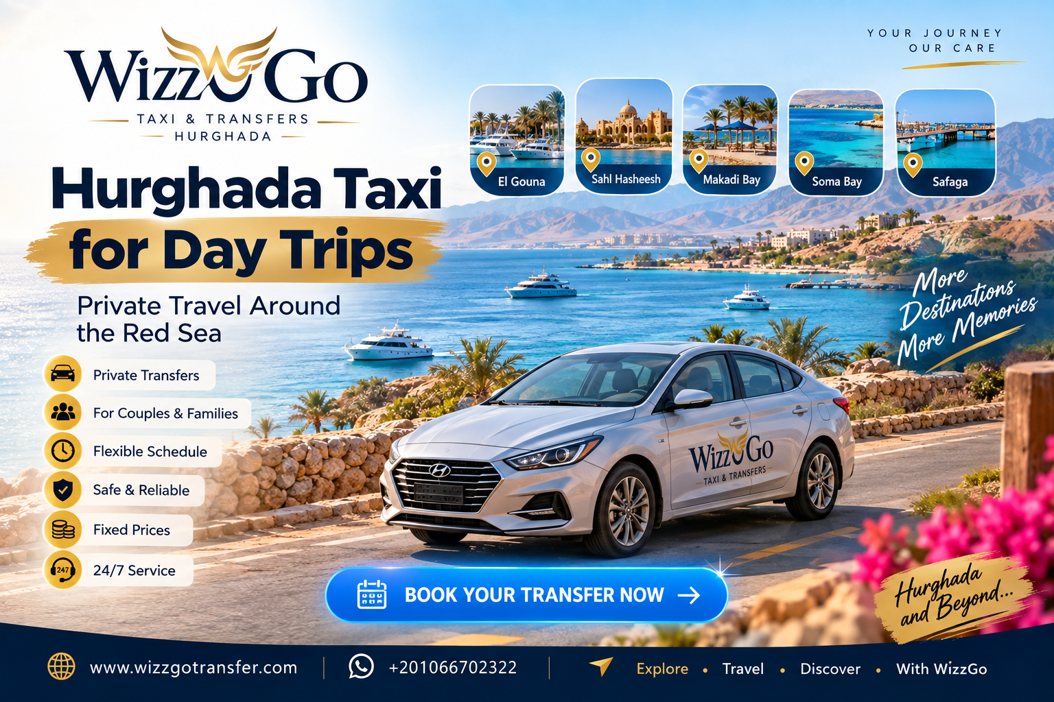 Hurghada Taxi for Day Trips